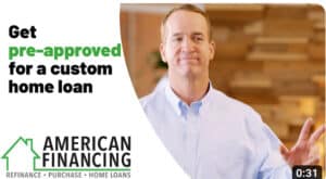 American Financing Peyton Manning