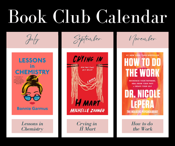 Copy of Book Club Calendar Email Block 3